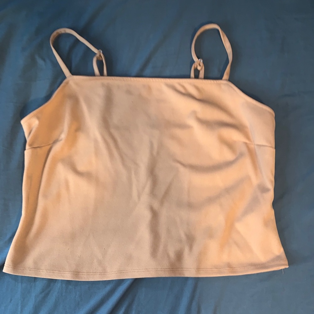 Spaghetti strap crop top